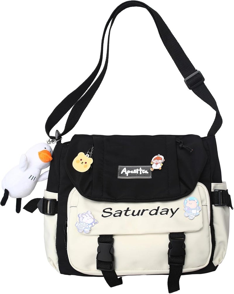 Extolove Cute Messenger Bag, Crossbody Bags for Women Kawaii Messenger Bags Purses - Image 1